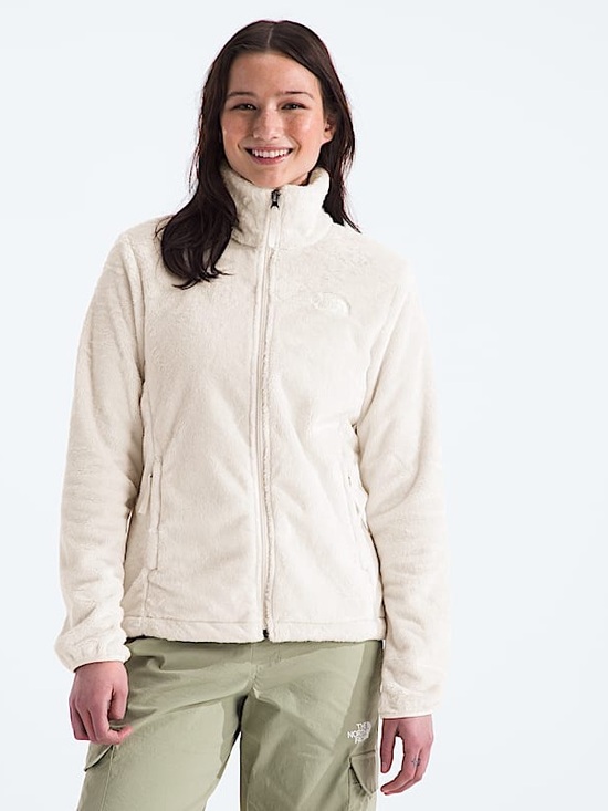 The North Face Jackets & Blazers - The North Face - Women’s Osito Jacket Fuzzy Full-Zip White Dune/Cream
